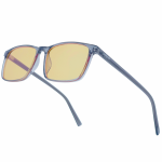 96% Blaulichtfilter-Brille mit Bernsteinlinsen - AmberShield Transparent