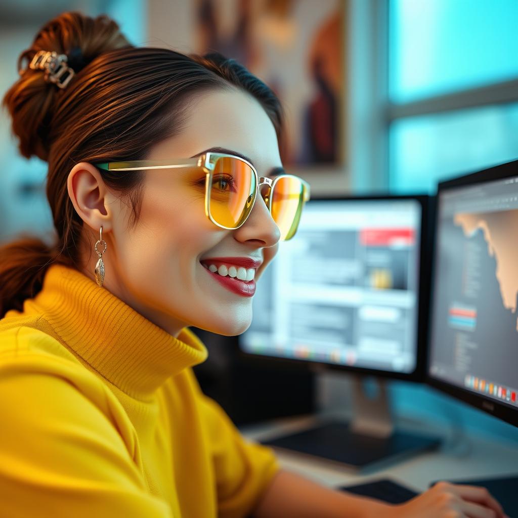 Blaulichtschutz durch bernsteinfarbene Brillengläser - yodlyodl